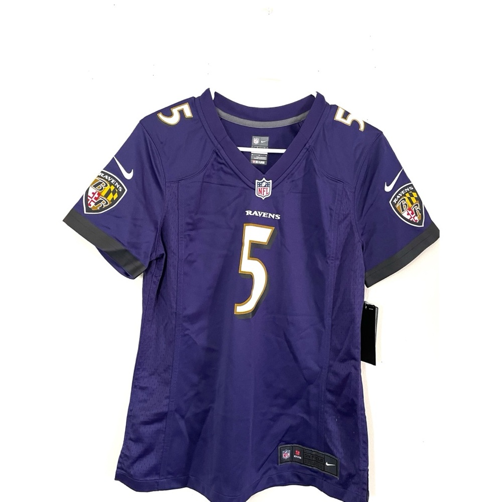 Women's Baltimore Ravens Joe Flacco Nike Purple Jersey, M